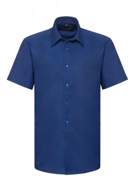 Κοντομάνικο Πουκάμισο R-923M Russell Tailored Fit Oxford Bright Royal