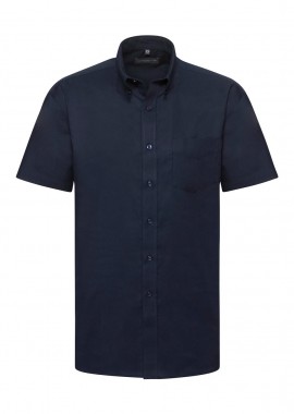 Russell - Κοντομάνικο Πουκάμισο R-933M Russell Oxford White Bright Navy