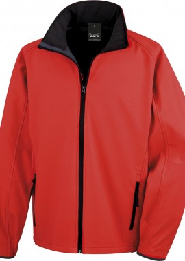 Result - Ανδρικό Μπουφάν Softshell R231M Result Core Red/Black