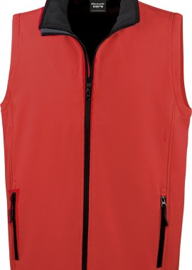 Result - Ανδρικό Αμάνικο Μπουφάν Softshell R232M Result Core Red/Black