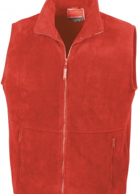 Fleece Γιλέκο R037X Result 330gsm Red