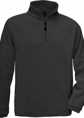 Ζακέτα Fleece με Φερμουάρ 1/4 Highlander B & C Black