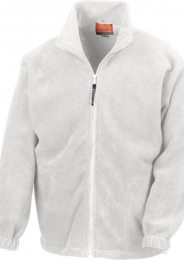 Result - Ζακέτα Fleece Full Zip Active R036X Result White