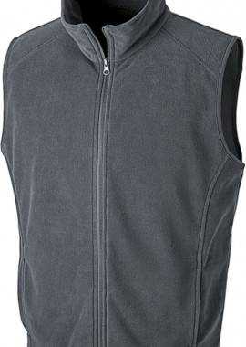 Αμάνικο Micro Fleece Gilet R116X Result Unisex Charcoal
