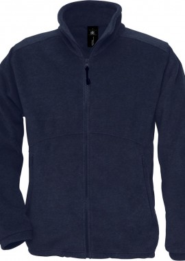 Outdoor Full Zip Ζακέτα Fleece B & C Icewalker + Navy