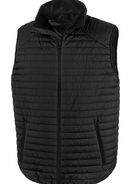 Result - Ανδρικό Μπουφάν Γιλέκο R239X Result Thermoquilt Black/Black
