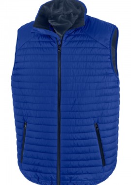 Result - Ανδρικό Μπουφάν Γιλέκο R239X Result Thermoquilt Royal/Navy