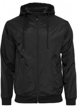 BYB - Μπουφάν Windrunner BY016-00017 Build Your Brand Μαύρο blk/blk