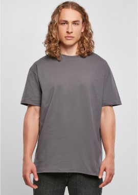 Ανδρικό T-Shirt Heavy Oversized BY102 Build Your Brand darkgrey