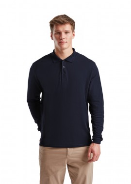 Fruit of the Loom - Μπλούζα Polo Μακρυμάνικη 63-310-0 Fruit of the Loom Premium Deep Navy