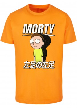 Merchcode - Rick and Morty Sad Morty Tee Merchcode MC931-02530 paradise orange