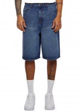 Urban Classics - Βερμούδα Denim 90s Heavy TB6639 Urban Classics new mid blue washed