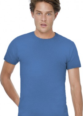 Ανδρικό T-Shirt TU01T B & C E150 Azure