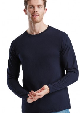 Fruit of the Loom - Μακρυμάνικο T-Shirt 61-360-0 Fruit of the Loom Iconic 195 Ringspun Premium Deep Navy