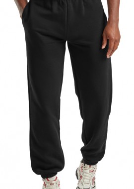Elasticated Cuff Jog Pants Black