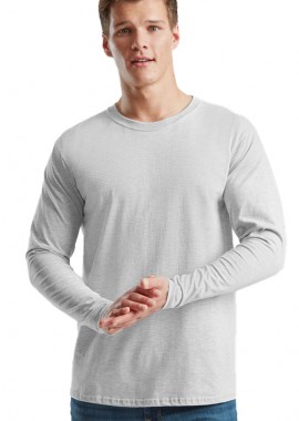 Fruit of the Loom - Μακρυμάνικο T-Shirt 61-360-0 Fruit of the Loom Iconic 195 Ringspun Premium Heather Grey
