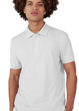 Ανδρική Μπλούζα Polo PU424 B & C White