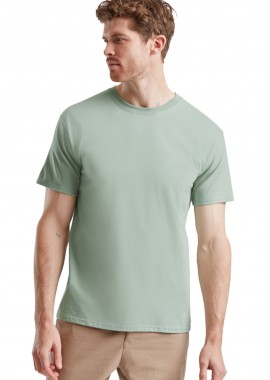 T-Shirt 61-422-0 Fruit of the Loom Ringspun Premium Iconic 195 Sage