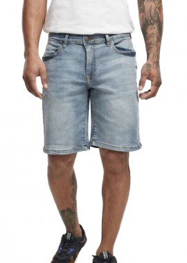 Urban Classics - Βερμούδα Τζιν Relaxed Fit TB4156 Urban Classics Light Destroyed Washed