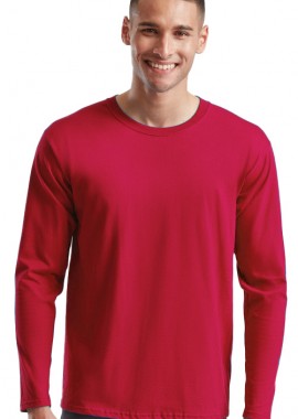 Fruit of the Loom - Μακρυμάνικο T-Shirt 61-360-0 Fruit of the Loom Iconic 195 Ringspun Premium Red