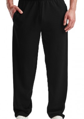 Παντελόνι Φόρμας Lightweight 64-038-0 Fruit of the Loom Black