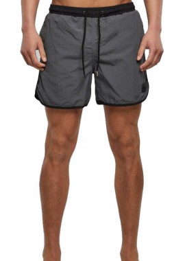 Ανδρικό Μαγιό TB2050 Urban Classics Retro Swimshorts Black/Dark Shadow