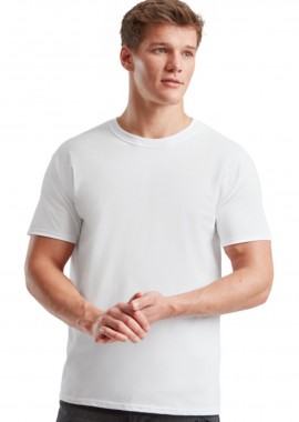 Fruit of the Loom - T-Shirt 61-422-0 Fruit of the Loom Ringspun Premium Iconic 195 White