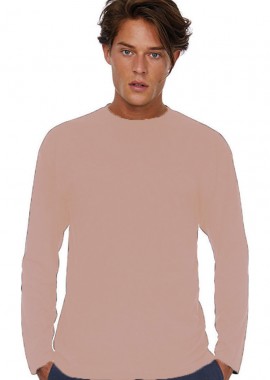 B & C - Μακρυμάνικο T-Shirt E150 LSL TU05T B & C Millennial Pink