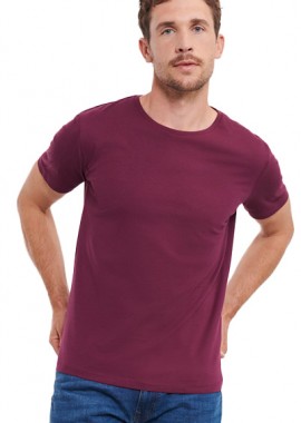 Ανδρικό T-Shirt Pure Organic R-108M-0 Russell Burgundy