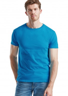 T-Shirt 61-430-0 Fruit of the Loom Iconic 150 Slim Fit Azure Blue