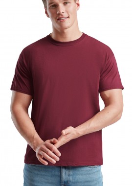 Fruit of the Loom - Ανδρικό T-Shirt 61-082-0 Fruit of the Loom Burgundy