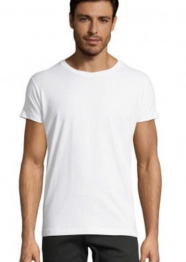 T-Shirt 00580 SOL'S Imperial Slim Fit White