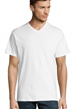 SOLS - Ανδρικό T-Shirt Victory 11150 SOL'S V-Neck White