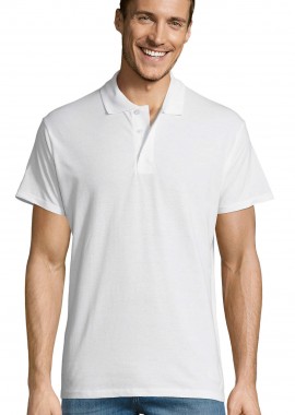 SOL'S - Ανδρική Μπλούζα Polo 11342 SOL'S Summer II White