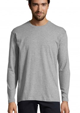 SOLS - Μακρυμάνικο T-Shirt 11420 SOL'S Monarch Grey Melange