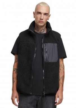 Γιλέκο Sherpa TB6723-00007 Urban Classics Black