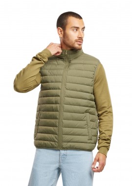 Ανδρικό Αμάνικο Μπουφάν Basic Light Weigh Vest TB7011-03307 Urban Classics darkolive