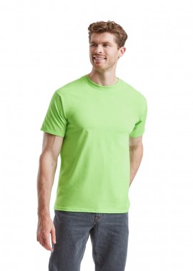 Fruit of the Loom - T-Shirt 61-036-0 Fruit of the Loom Valueweight Lime Green