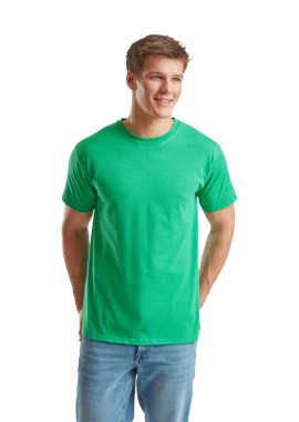 T-Shirt 61-036-0 Fruit of the Loom Valueweight Retro Heather Green