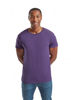 T-Shirt 61-430-0 Fruit of the Loom Iconic 150 Slim Fit Heather Purple