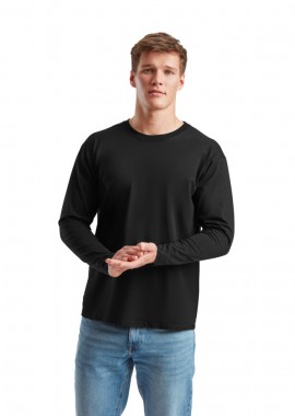 Fruit of the Loom - Μακρυμάνικο T-Shirt 61-038-0 Fruit of the Loom Black