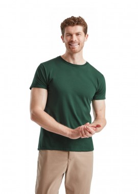T-Shirt 61-430-0 Fruit of the Loom Iconic 150 Slim Fit Forest Green