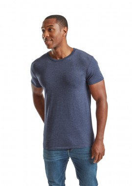 Fruit of the Loom - T-Shirt 61-430-0 Fruit of the Loom Iconic 150 Slim Fit Vintage Heather Navy