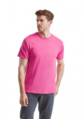 Fruit of the Loom - T-Shirt 61-036-0 Fruit of the Loom Valueweight Fuchsia