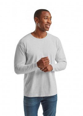 Fruit of the Loom - Μακρυμάνικο T-Shirt 61-038-0 Fruit of the Loom Heather Grey