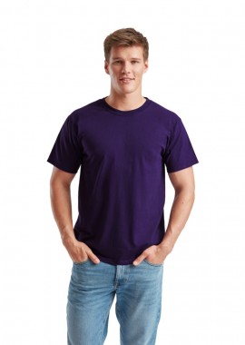 Fruit of the Loom - T-Shirt 61-036-0 Fruit of the Loom Valueweight Purple