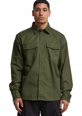 Brandit - Φανελένιο Πουκάμισο BD4030-00176 Brandit Olive