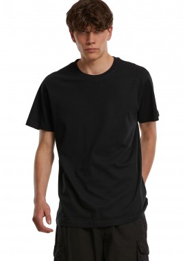 T-Shirt με Στρογγυλή Λαιμόκοψη BY004 Build Your Brand (BYB) Black