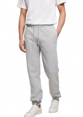 BYB - Παντελόνι Φόρμας Heavy Sweatpants BY014 Build Your Brand Black/Grey Heather Grey