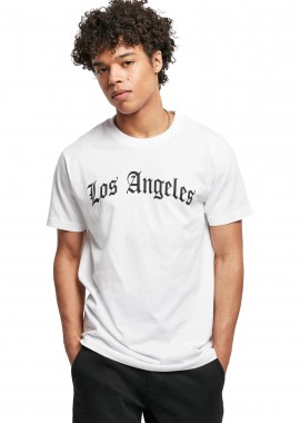 Mister Tee - Los Angeles Wording Tee Mister Tee MT1578 White
